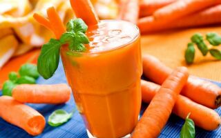 Морковный сок польза и вред