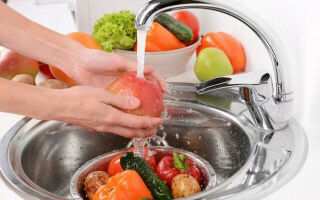 Как мыть овощи и фрукты
